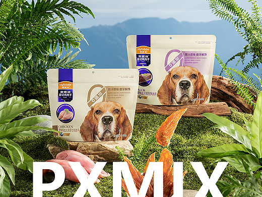 宠物零食摄影丨麦富迪原切肉干 x 光影集 PXMIX