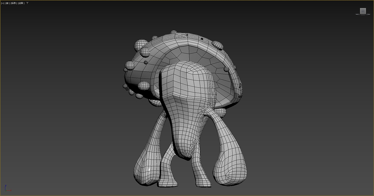 蘑菇怪-游戏建模