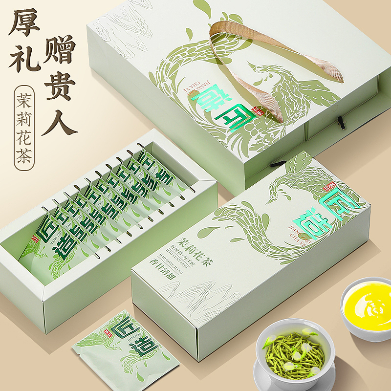 匠造版面直通车详情页设计-清新国风完整版设计