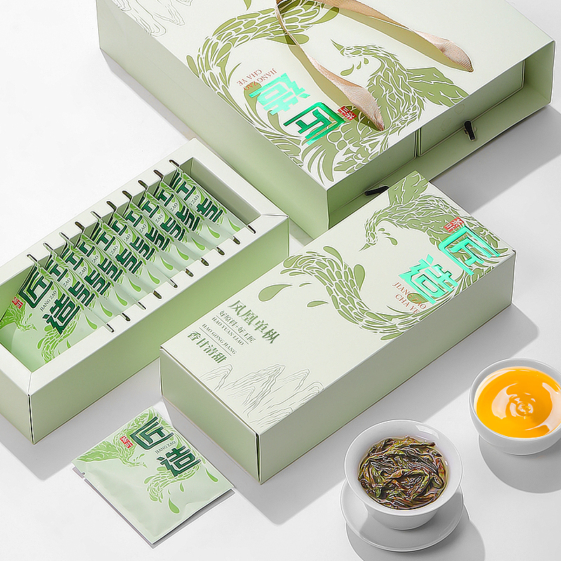 匠造版面直通车详情页设计-清新国风完整版设计