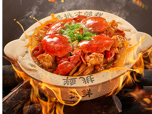 美食视频 | 挑鲜砂锅肉蟹煲 X 口水视觉