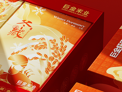 巨金米包装设计