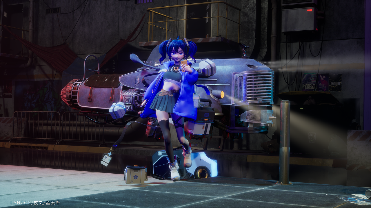 南京邮电大学丨动画丨大二丨孟同学丨摩咔轻设