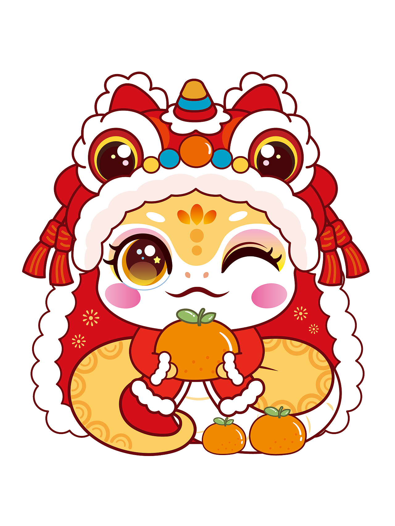 快乐蛇IP卡通形象可爱插画蛇年生肖IP 蛇年快乐（图ZMzc3MTgyODIw） - 商业插画 - 站酷设计师阿茹生肖IP原创素材 - 站酷ZCOOL