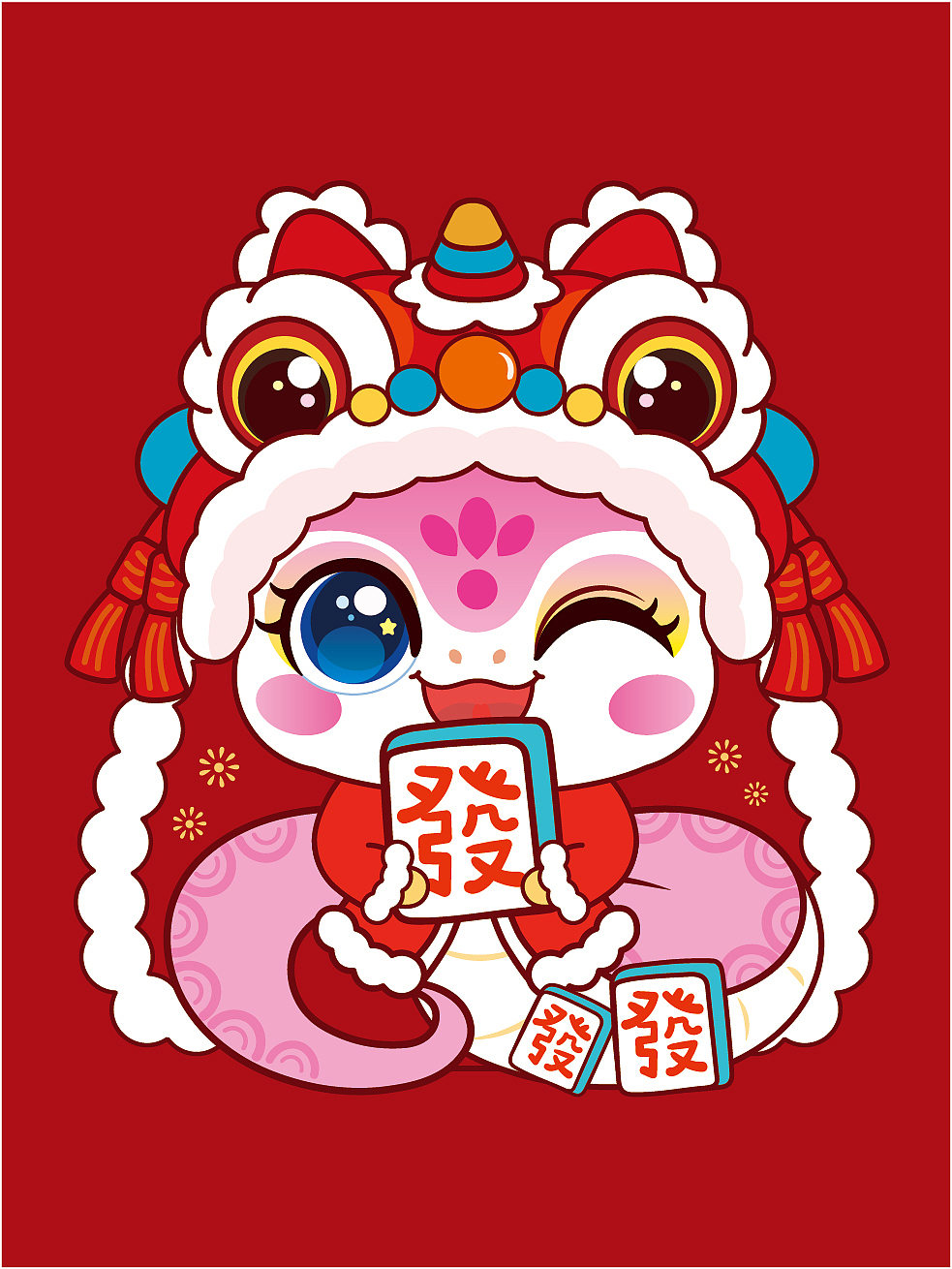 快乐蛇IP卡通形象可爱插画蛇年生肖IP 蛇年快乐（图ZMzc3MTgyOTQw） - 商业插画 - 站酷设计师阿茹生肖IP原创素材 - 站酷ZCOOL