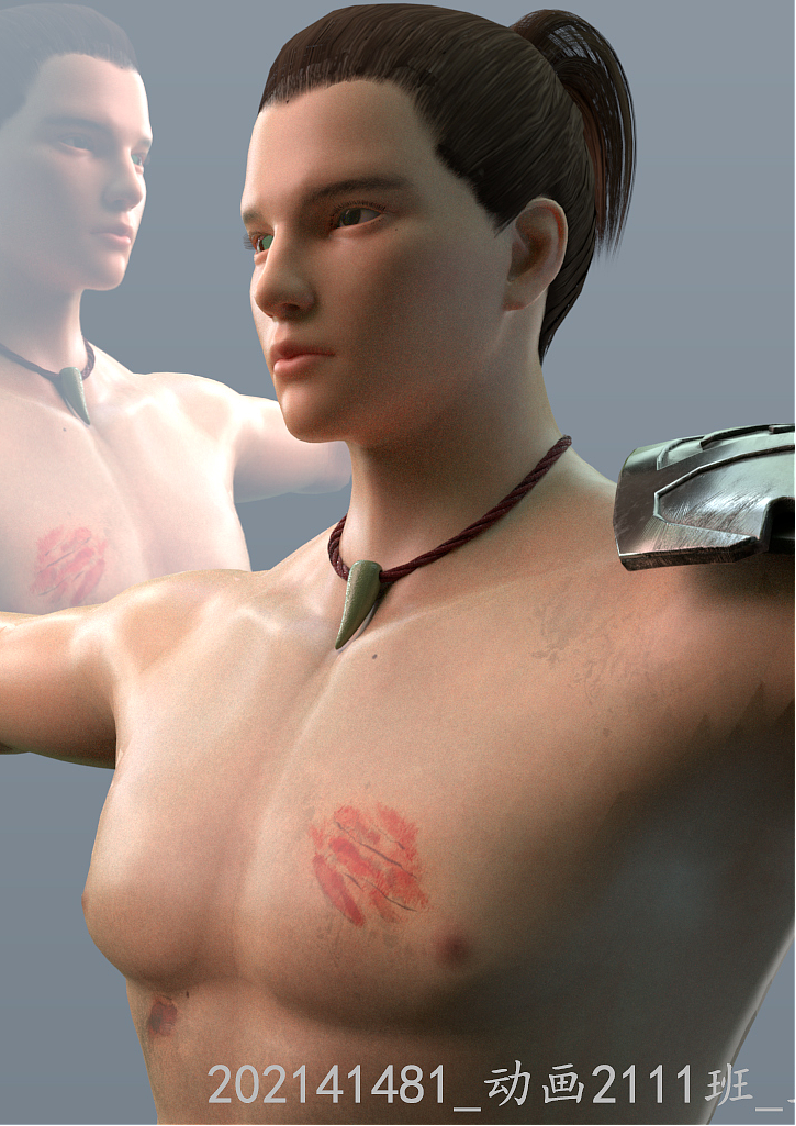 人物、道具及服饰——拆UV&写实风贴图