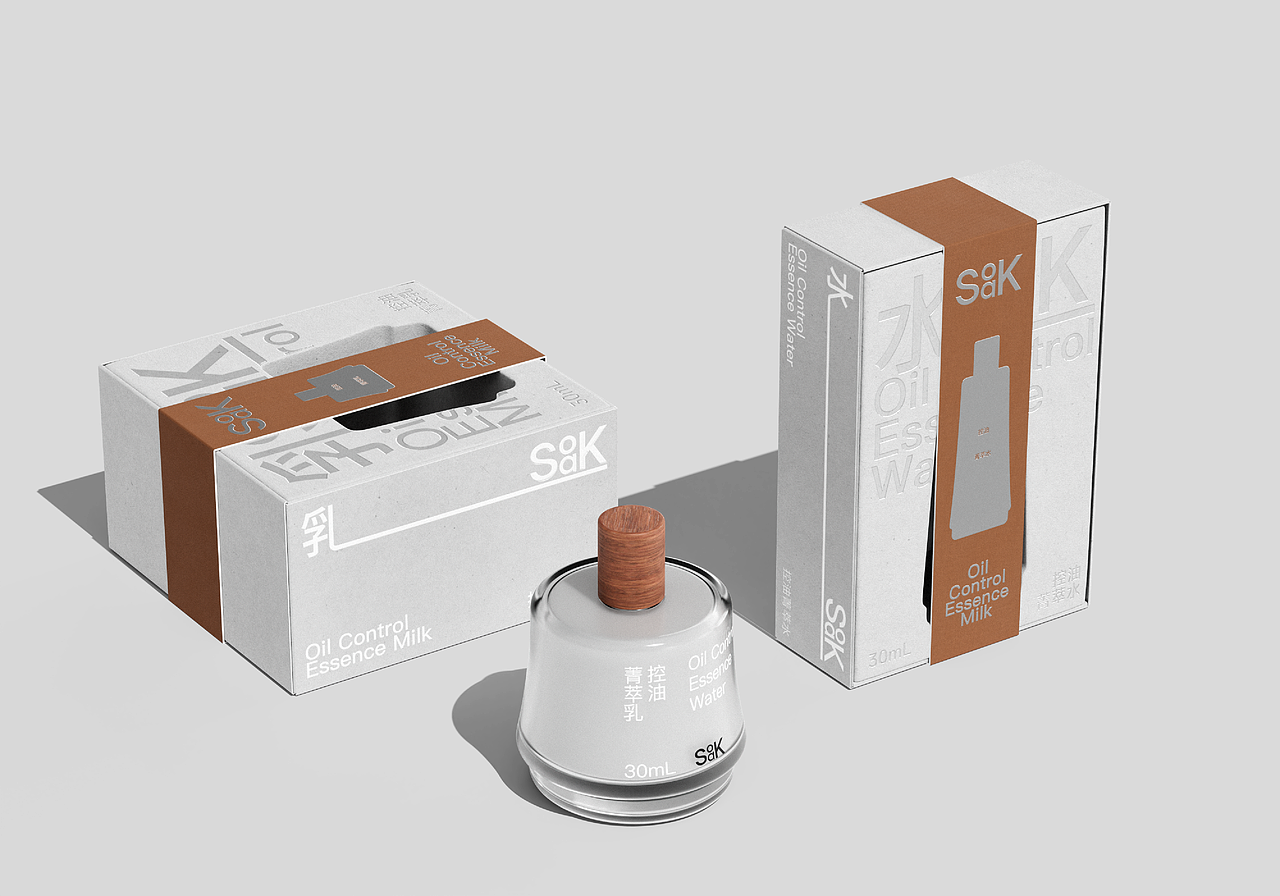 Soak护肤｜品牌包装视觉设计（图ZMzc3MTkxMjUy） - 包装 - 站酷设计师無视免谈原创素材 - 站酷ZCOOL