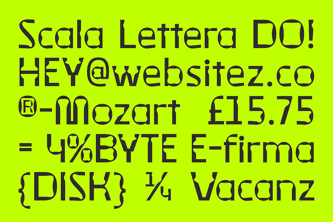 未来科幻机能电子科技游戏海报封面标题无衬线英文字体