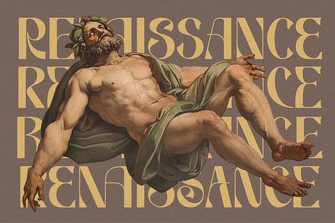 古典优雅时尚宫廷画册海报封面标题花体字装饰英文字体