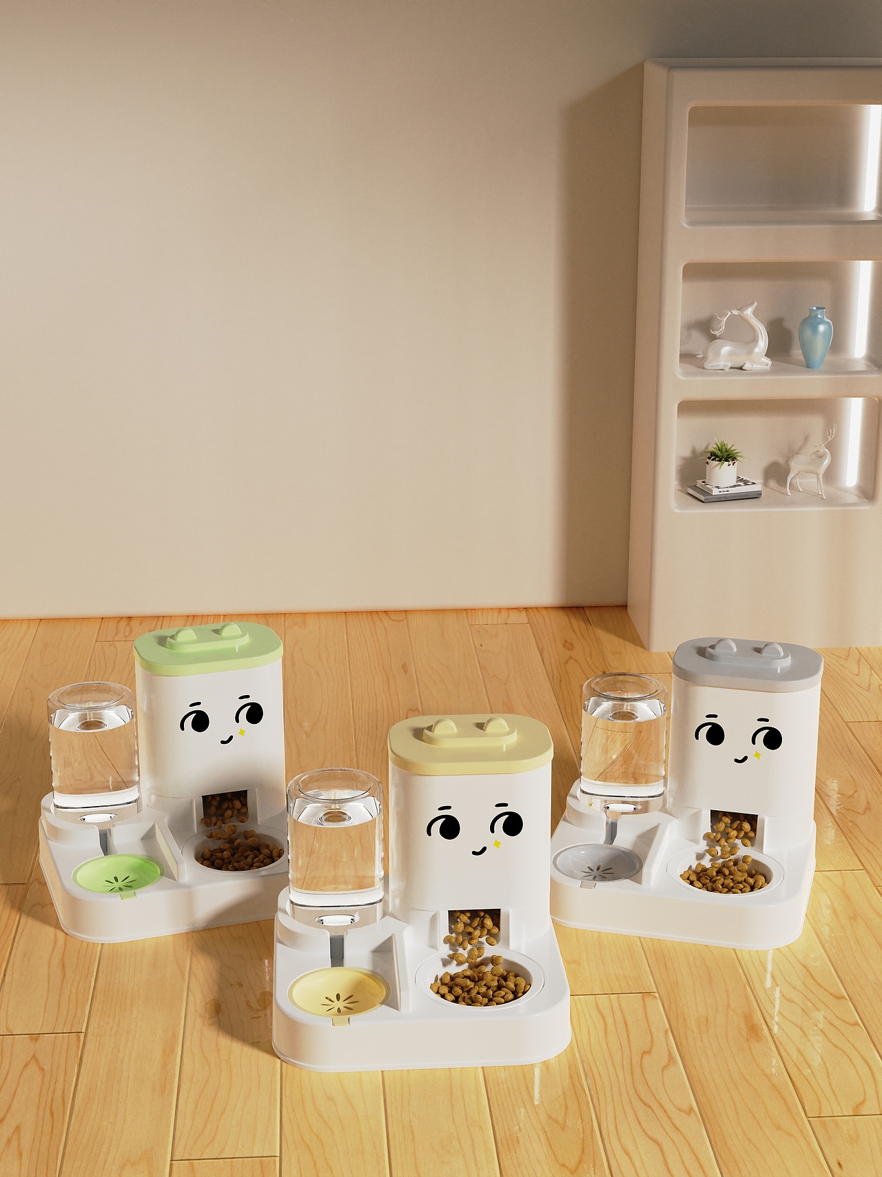 宠物饮水喂食器