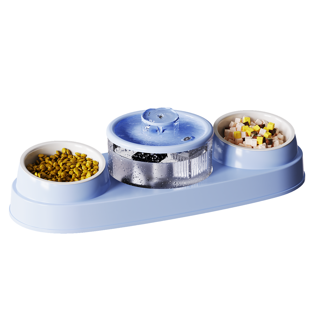 宠物饮水喂食器