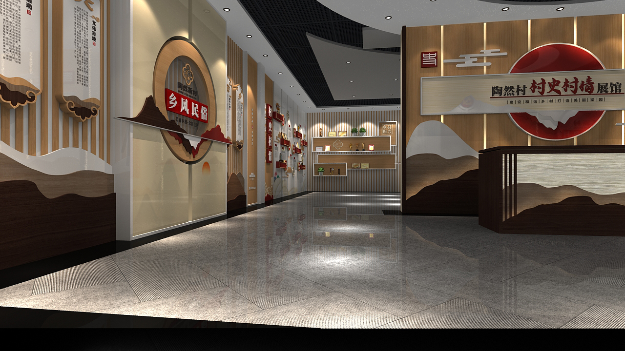 文化墙总显的得乱怎么解决?#文化墙设计#C4D建模宝典 #雨田侃设计#设计思维提升班