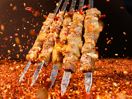 道盛源x龙口老街烧烤菜品视觉营销