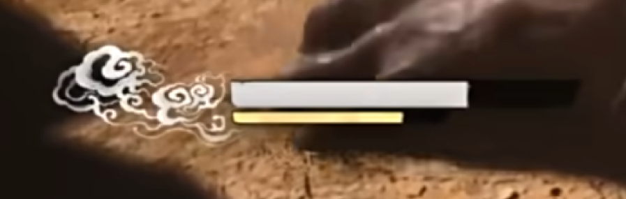 上圖為正式版的統(tǒng)一煙云血條