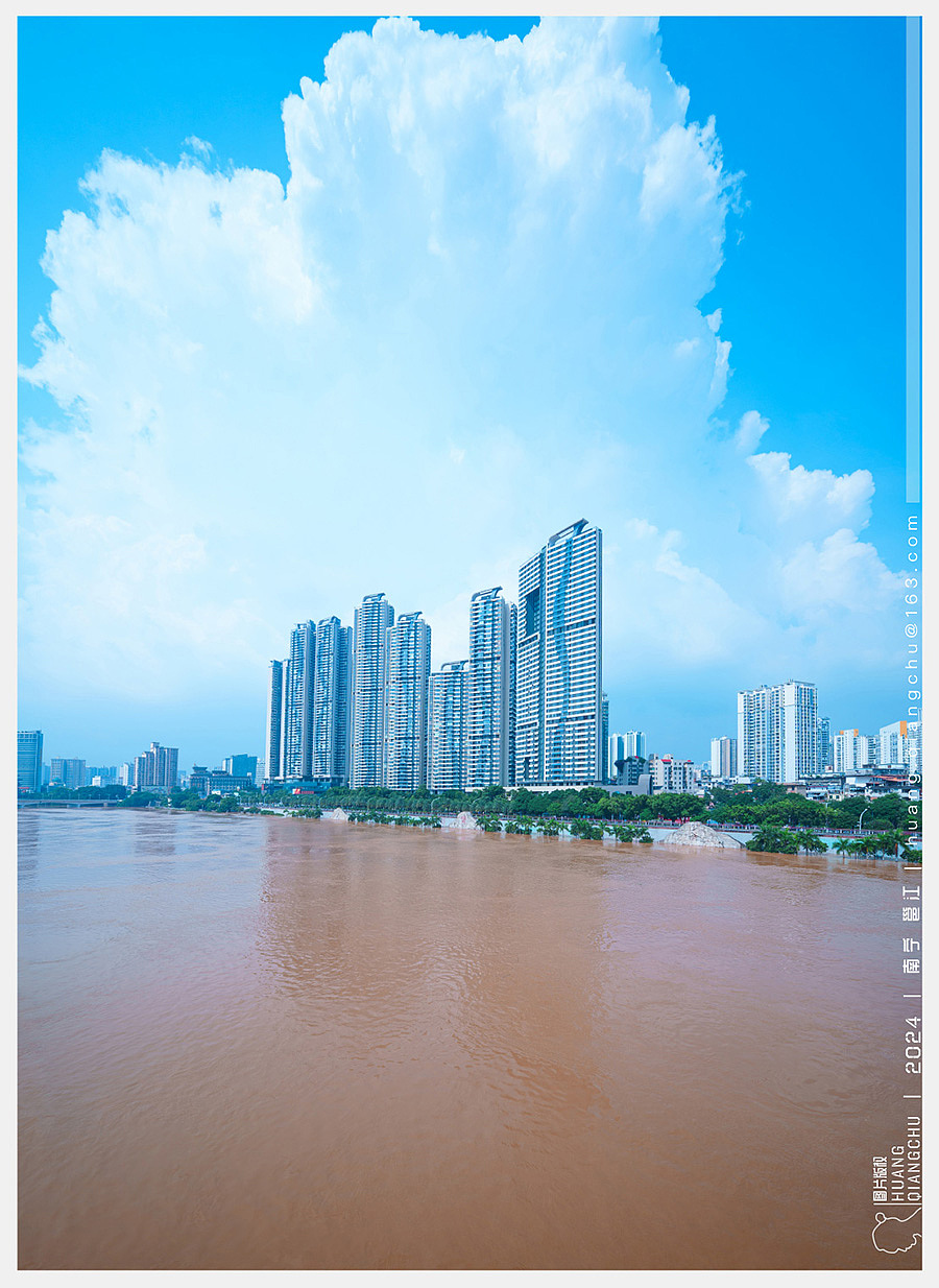 南宁邕江|洪水过境