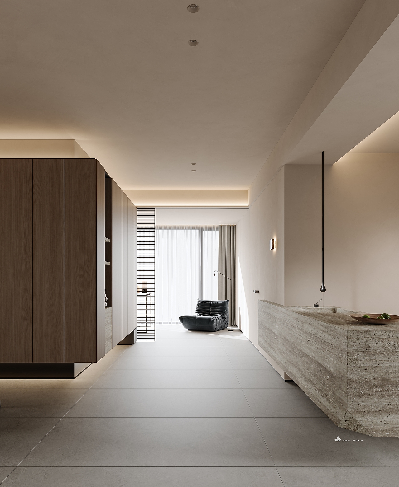 现代-7（图ZMzc3MjEwODg0） - 家装设计 - 站酷设计师金该效果图官方账原创素材 - 站酷ZCOOL