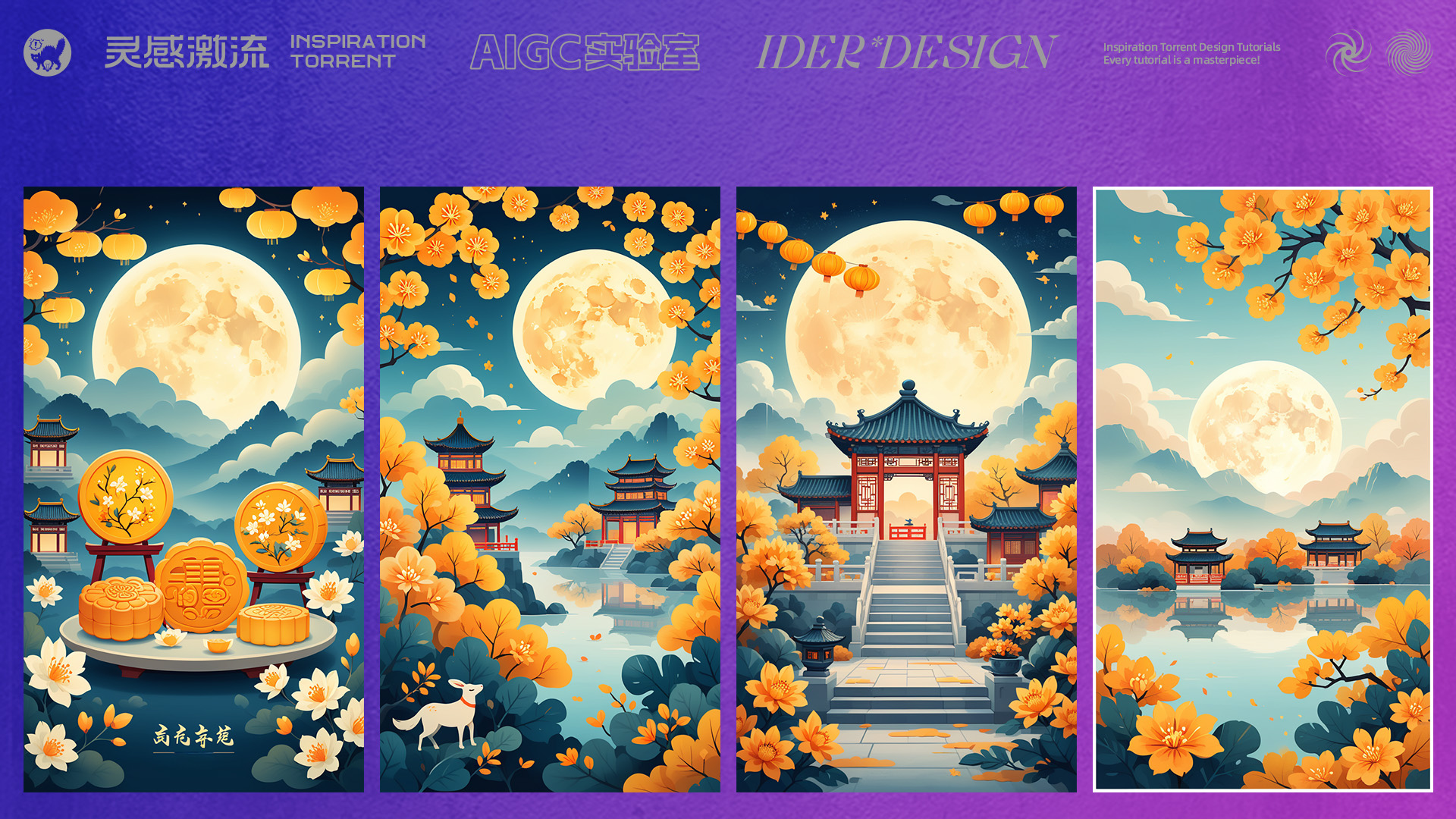 AIGC应用指南 | 用美图WHEE辅助设计中秋节海报