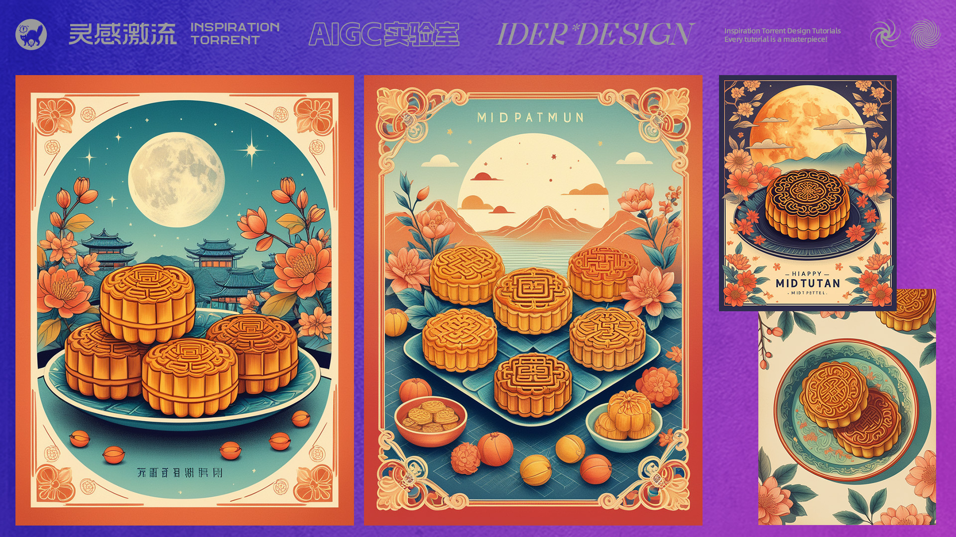 AIGC应用指南 | 用美图WHEE辅助设计中秋节海报