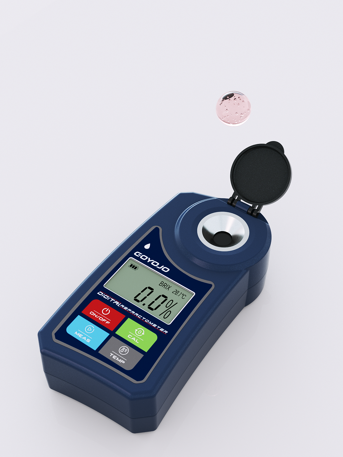 糖度计—水果糖分测试三维产品动画