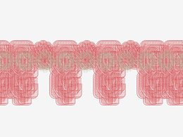 字體視覺(jué)設(shè)計(jì) *解壓電子布料*（P5js算法生成）