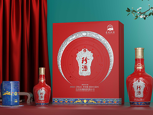 贵州珍酒，珍团圆 | 中秋月饼礼盒 |  月饼礼盒设计