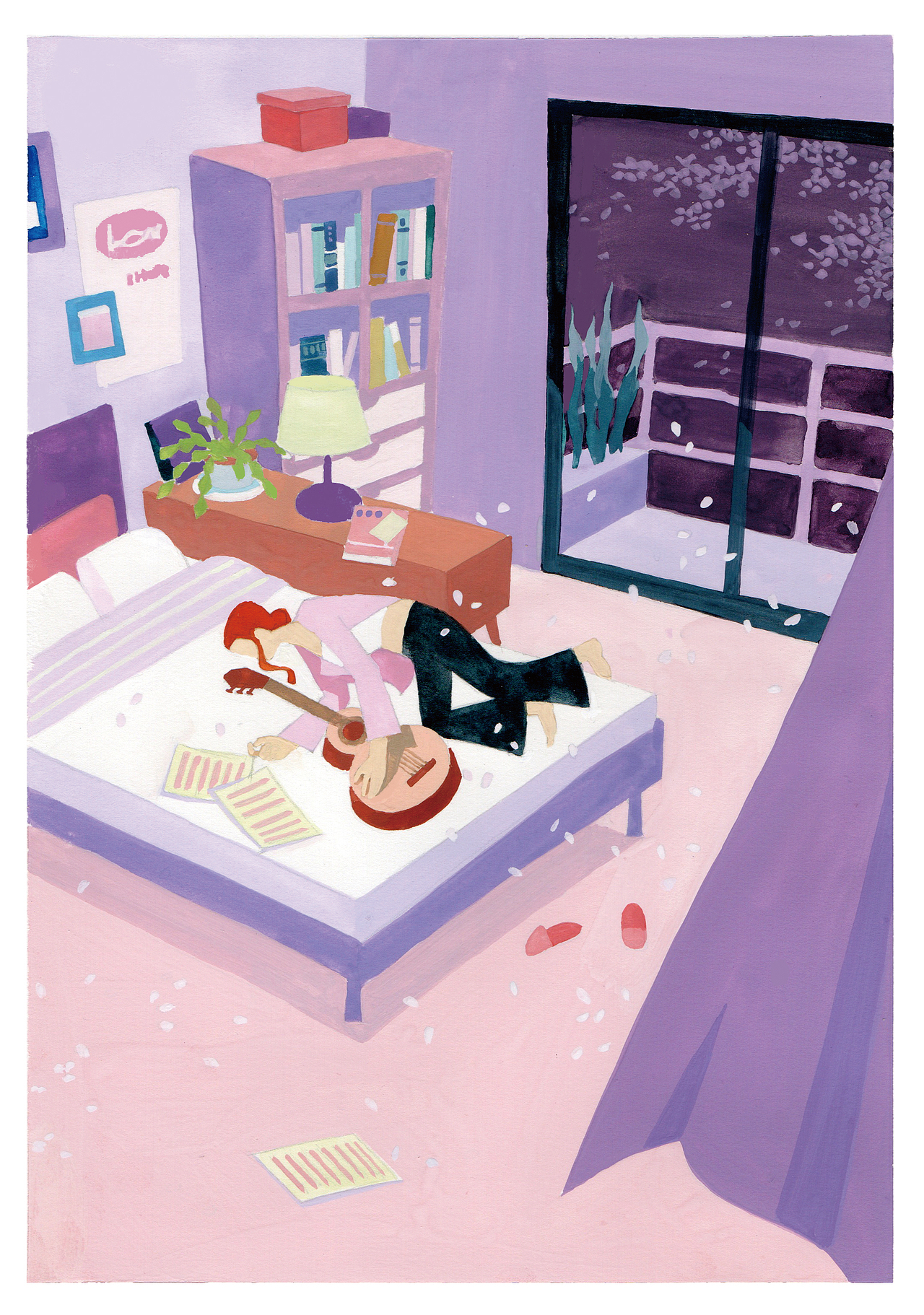 今晚要早睡（图ZMzc3MjQ2Njk2） - 商业插画 - 站酷设计师洛洛洲原创素材 - 站酷ZCOOL
