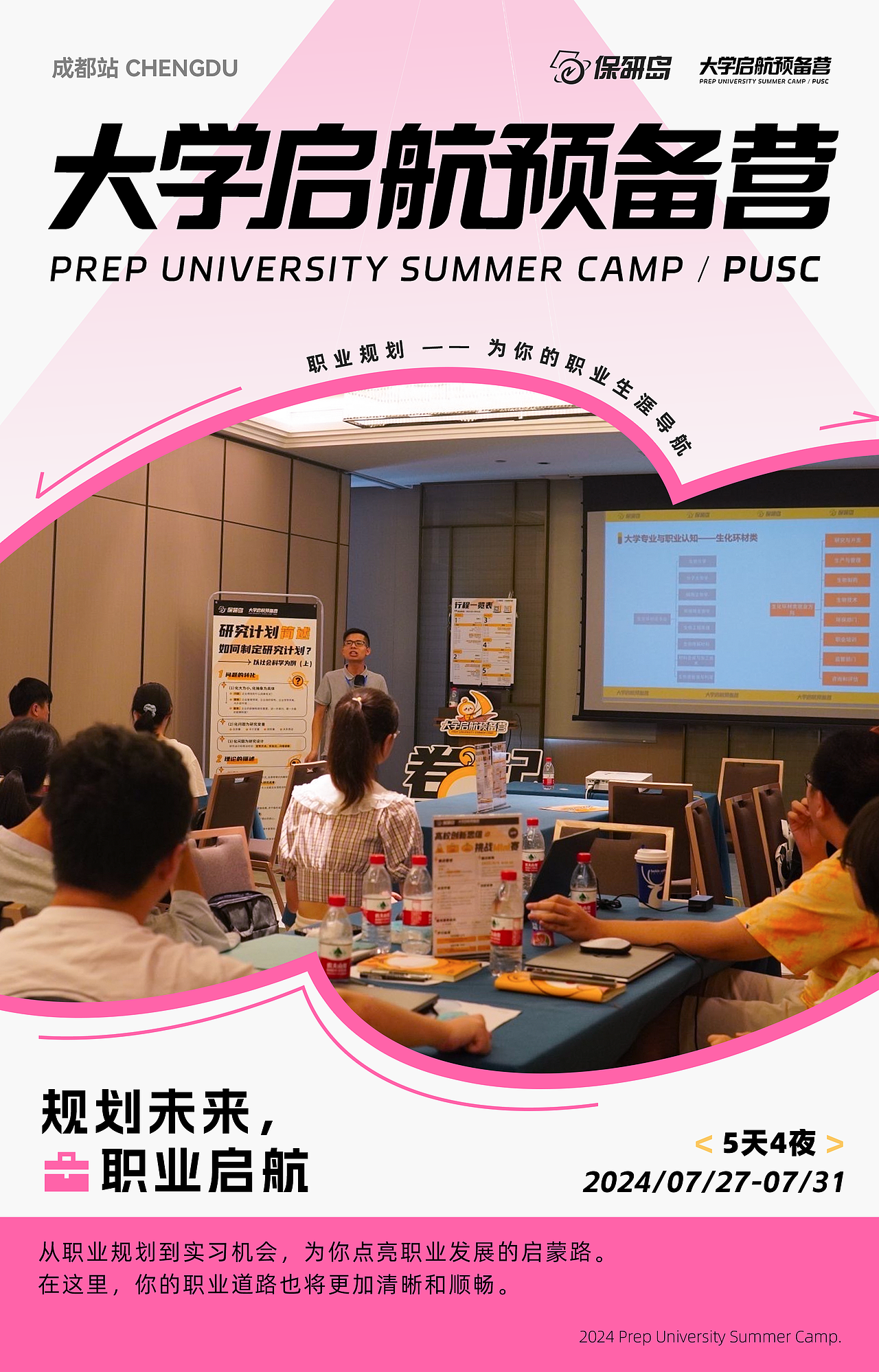 大学启航预备营24成都站-线下活动物料设计(图ZMzc3MjUxMDk2) - 宣传物料 - 站酷设计师亚孩儿原创素材 - 站酷ZCOOL