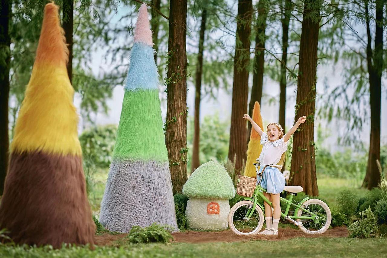 儿童单车童趣花园形象大片 | 萌兽xTMOST（图ZMzc3MjUxNjIw） - 产品摄影 - 站酷设计师TMOST产品拍摄原创素材 - 站酷ZCOOL