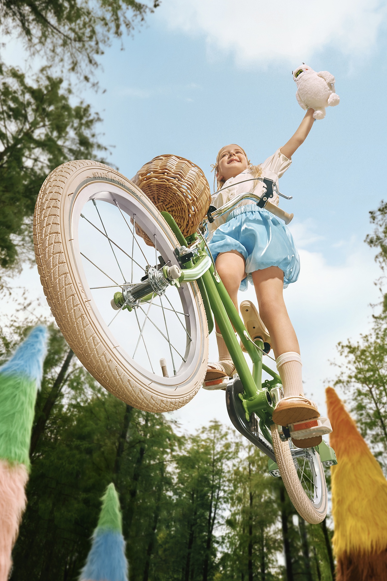 儿童单车童趣花园形象大片 | 萌兽xTMOST（图ZMzc3MjUyMzUy） - 产品摄影 - 站酷设计师TMOST产品拍摄原创素材 - 站酷ZCOOL