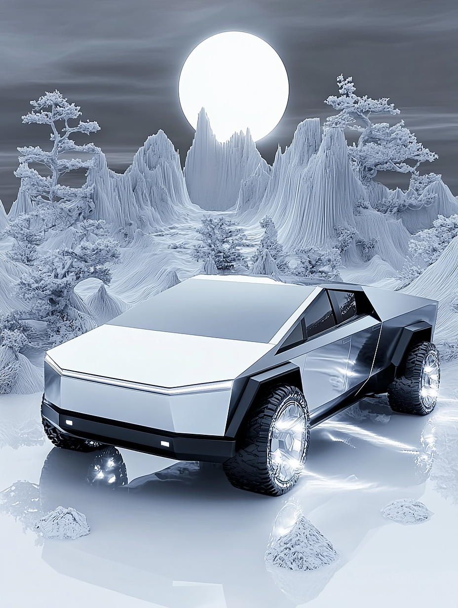 Tesla Cybertruck 🌑🌑