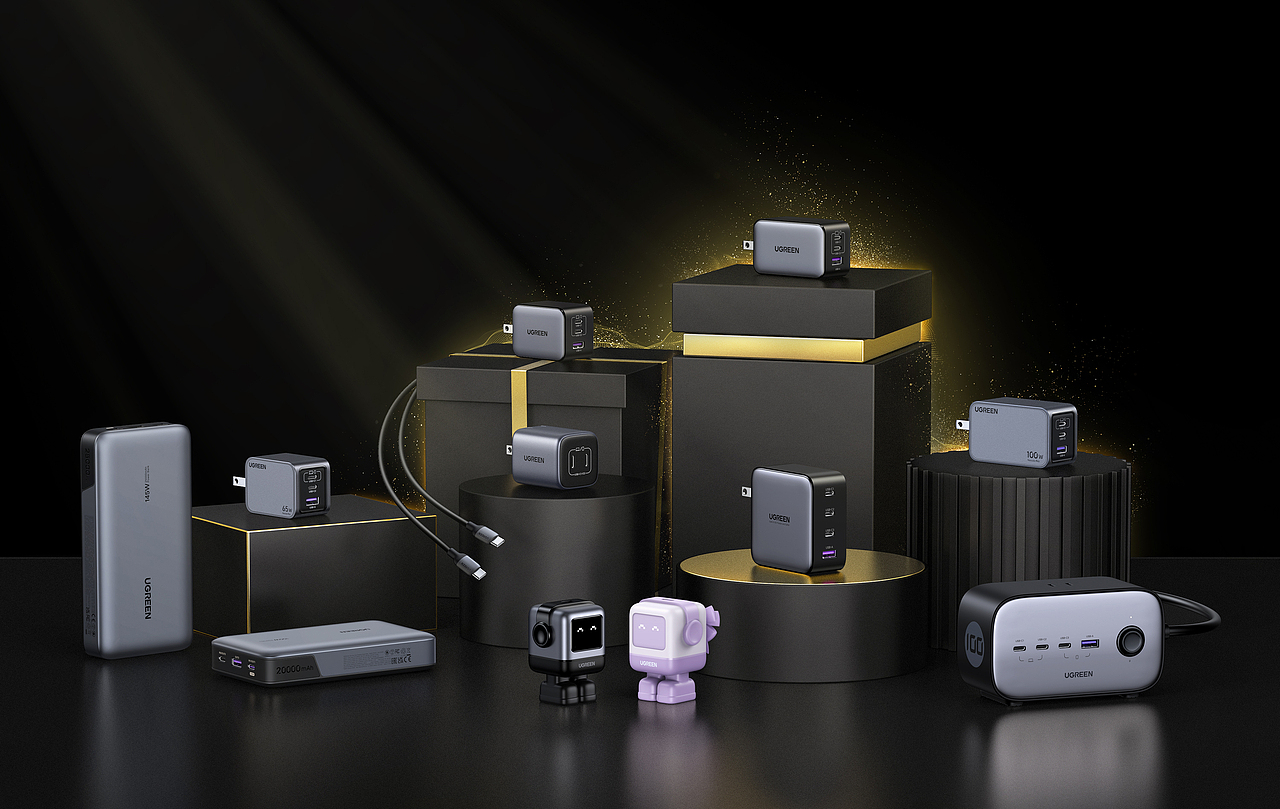 【UGREEN Product Rendering | Double kill】（图ZMzc3MjYwNTk2） - 产品 - 站酷设计师热晕的李大萌原创素材 - 站酷ZCOOL