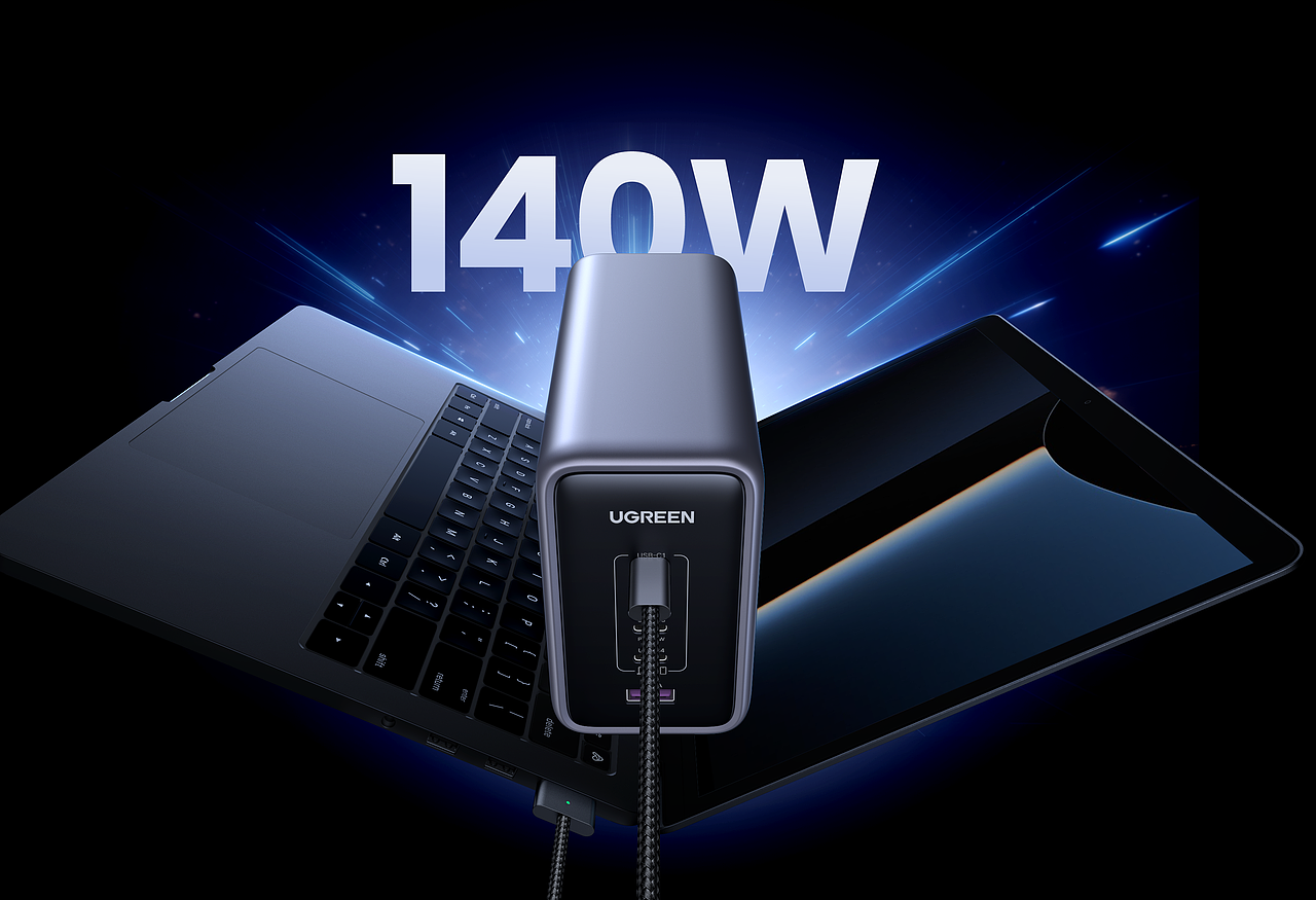 【UGREEN Product Rendering | Double kill】（图ZMzc3MjYwNjMy） - 产品 - 站酷设计师热晕的李大萌原创素材 - 站酷ZCOOL