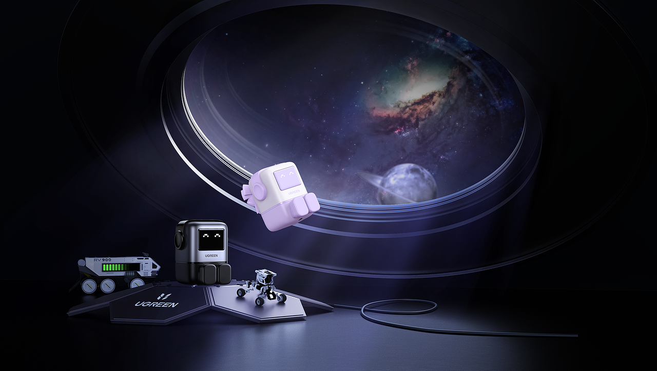 【UGREEN Product Rendering | Double kill】（图ZMzc3MjYwNjQw） - 产品 - 站酷设计师热晕的李大萌原创素材 - 站酷ZCOOL