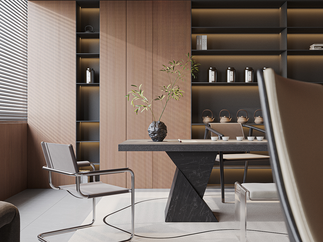 意式办公室及样板间展示（图ZMzc3MjY0ODYw） - 商业空间设计 - 站酷设计师小巷i原创素材 - 站酷ZCOOL