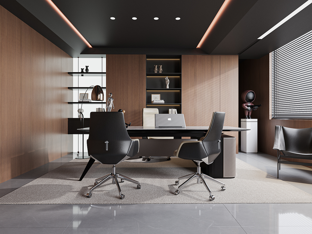 意式办公室及样板间展示（图ZMzc3MjY0OTg0） - 商业空间设计 - 站酷设计师小巷i原创素材 - 站酷ZCOOL
