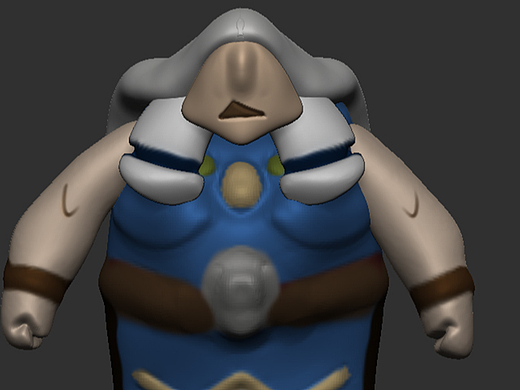 zbrush雕刻+材质上色（个人主页-ZNzA0MTg4MTI=） - 其他 - 站酷设计师取月色2两原创素材 - 站酷ZCOOL