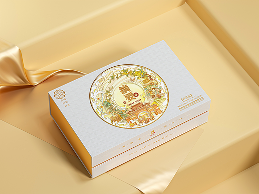摘要中秋礼盒 | 中秋月饼礼盒 | 月饼礼盒设计