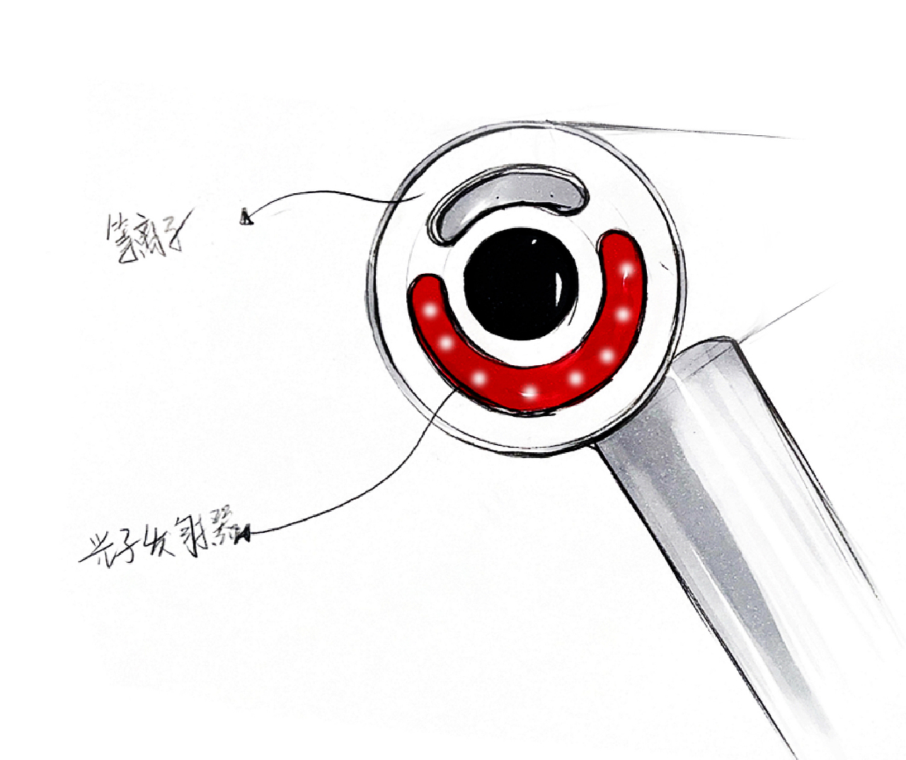 小熊电器 x 瑞德设计 | 小熊光愈吹风机-产品设计（图ZMzc3Mjc1MDk2） - 生活用品 - 站酷设计师瑞德设计股份原创素材 - 站酷ZCOOL