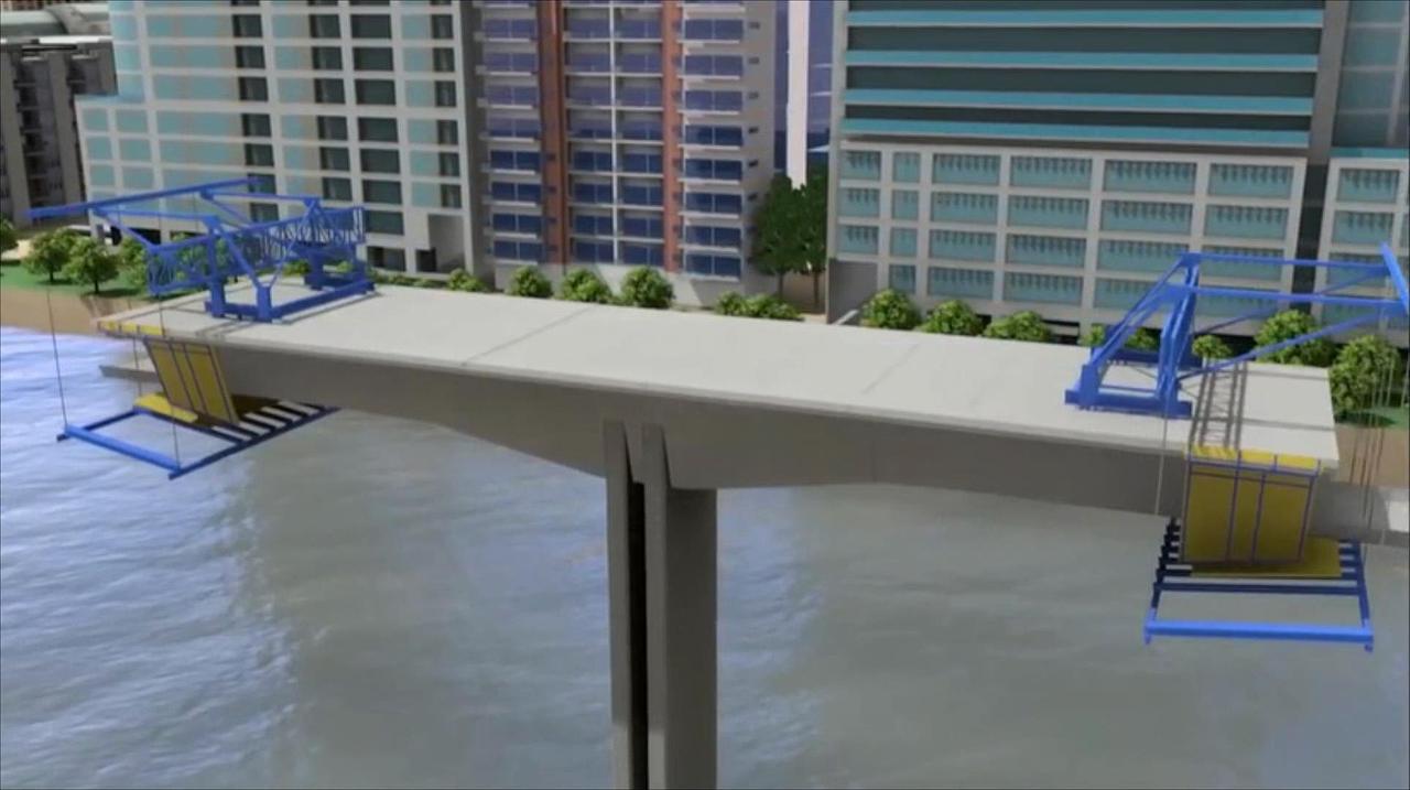 桥梁搭建过程3D演示动画（图ZMzc3Mjg5OTc2） - 建筑/空间 - 站酷设计师摩登宇宙动画原创素材 - 站酷ZCOOL