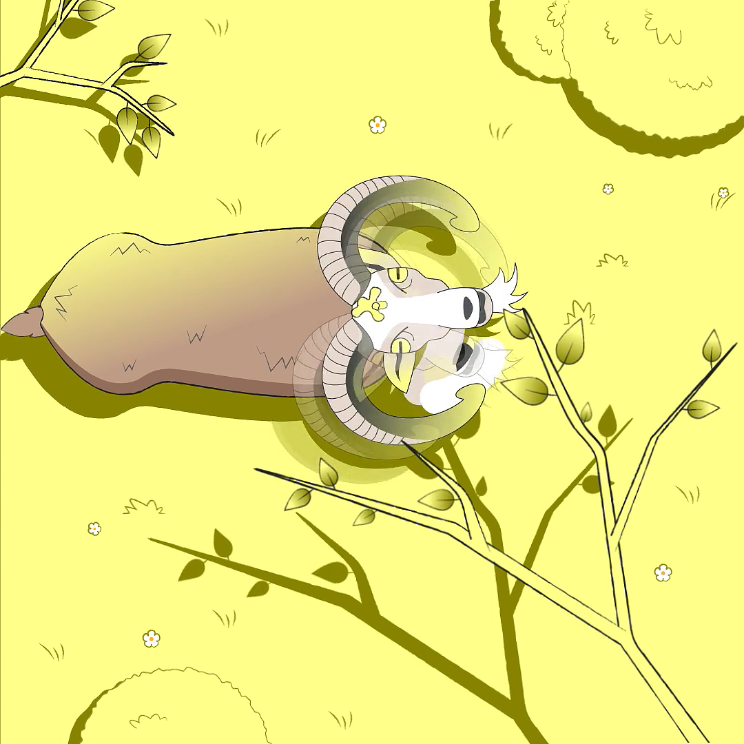 牛角旋风与鸟儿的旋律