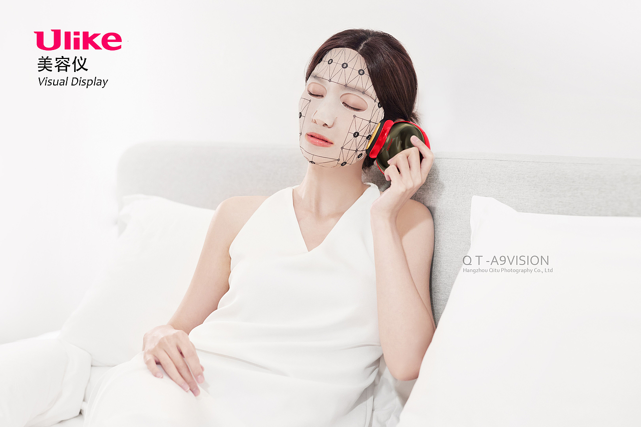 UILKE Jmoon极萌胶原炮美容仪除皱纹设备拍摄