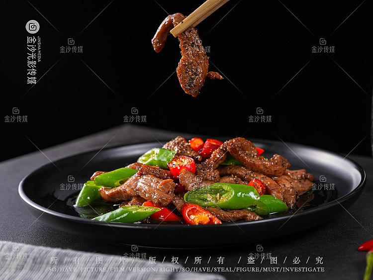 武汉美食拍摄|开胃凉菜|凉拌田螺|黑椒牛柳