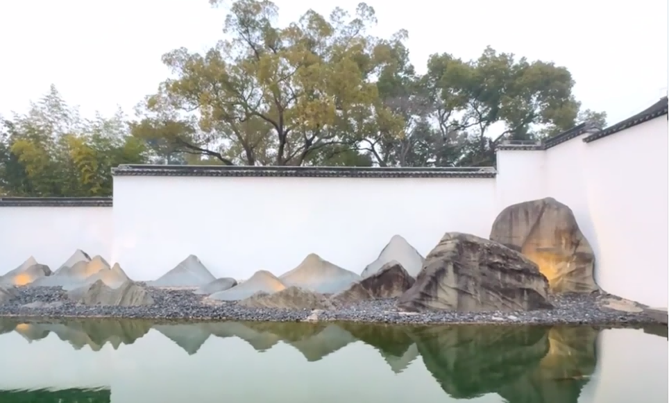 景墙丨庄严沉稳，不失活力（图ZMTQ5MTE5MjA=） - 观点 - 站酷设计师绿动园林原创素材 - 站酷ZCOOL