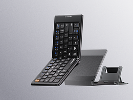 XK04折叠键盘三维动画展示