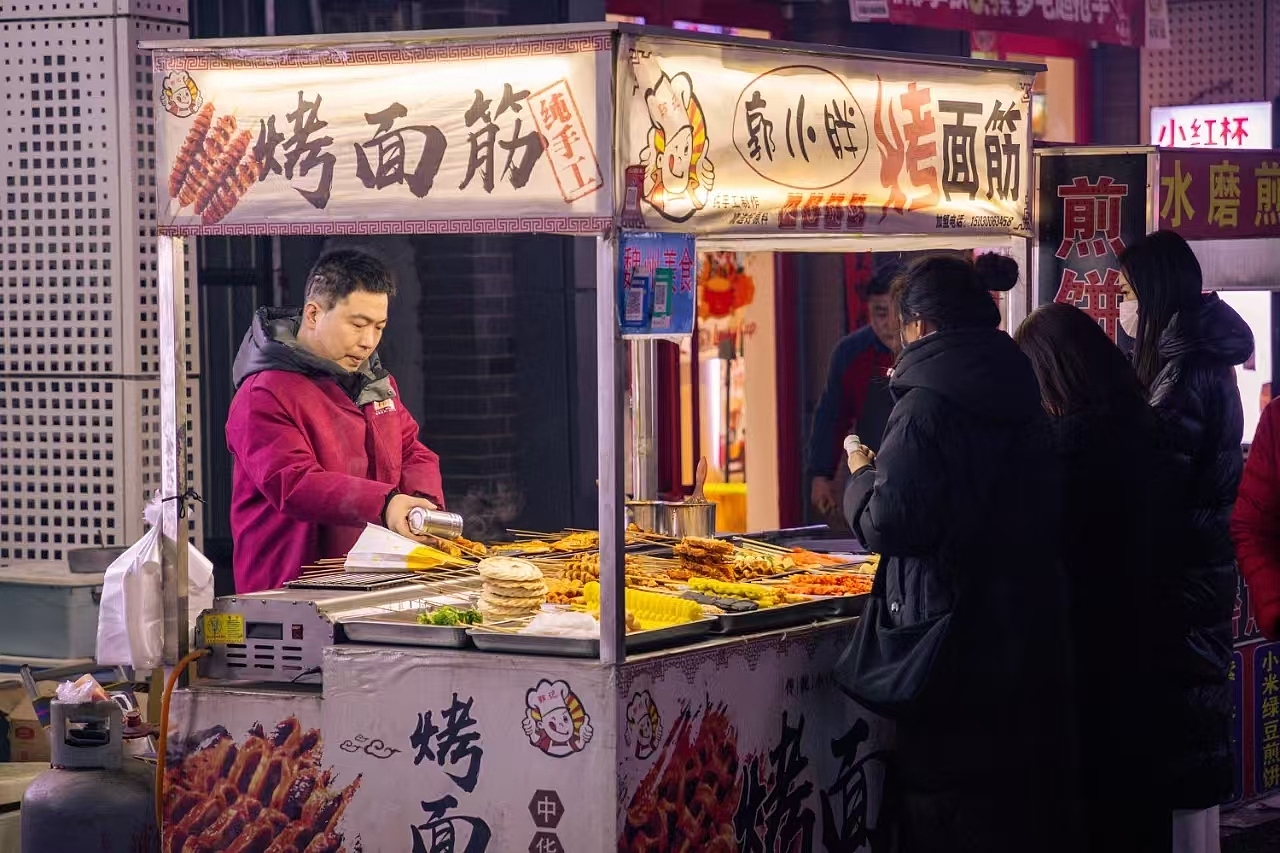 腊月二十九 夜市走一走