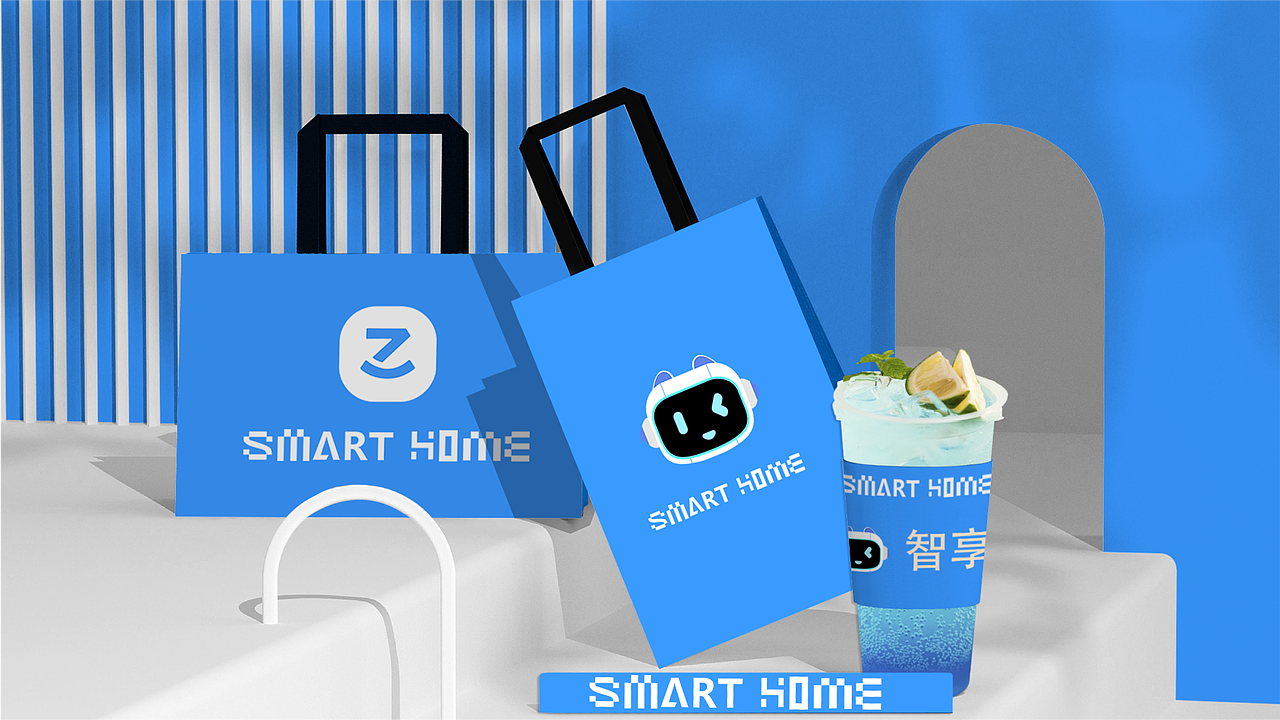 智享家卫仕（图ZMzc3MzE2Mzc2） - 品牌 - 站酷设计师在爱的无心岛原创素材 - 站酷ZCOOL