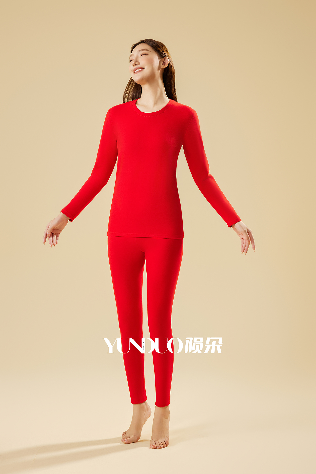 保暖内衣 内衣套装 创意场景棚拍案例