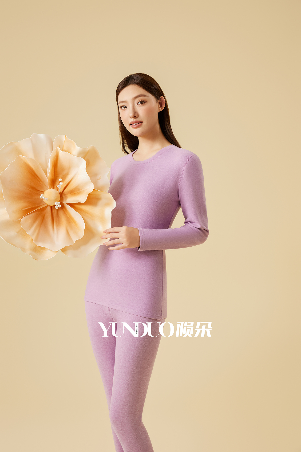 保暖内衣 内衣套装 创意场景棚拍案例