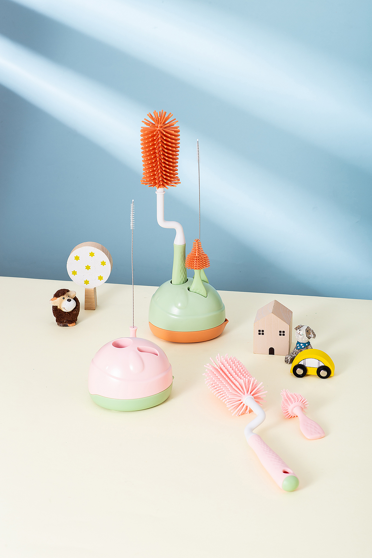 奶瓶刷清洗套裝拍攝攝影（圖ZMzc3MzM0NTA0） - 產(chǎn)品攝影 - 站酷設(shè)計師浮設(shè)繪攝影集原創(chuàng)素材 - 站酷ZCOOL