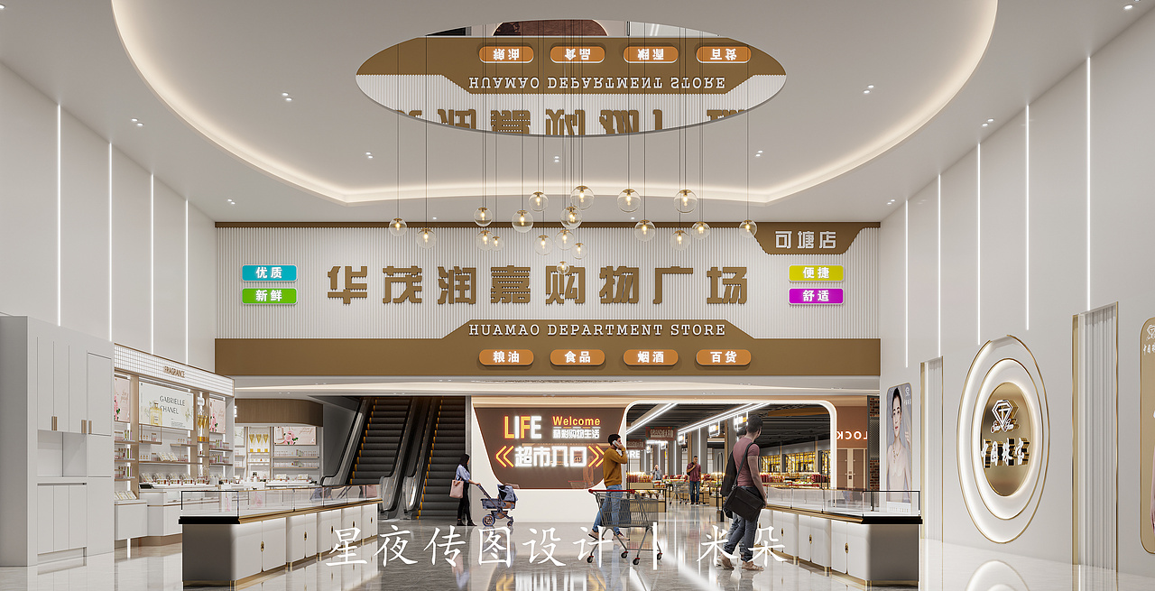 工装 | 超市设计案例分享